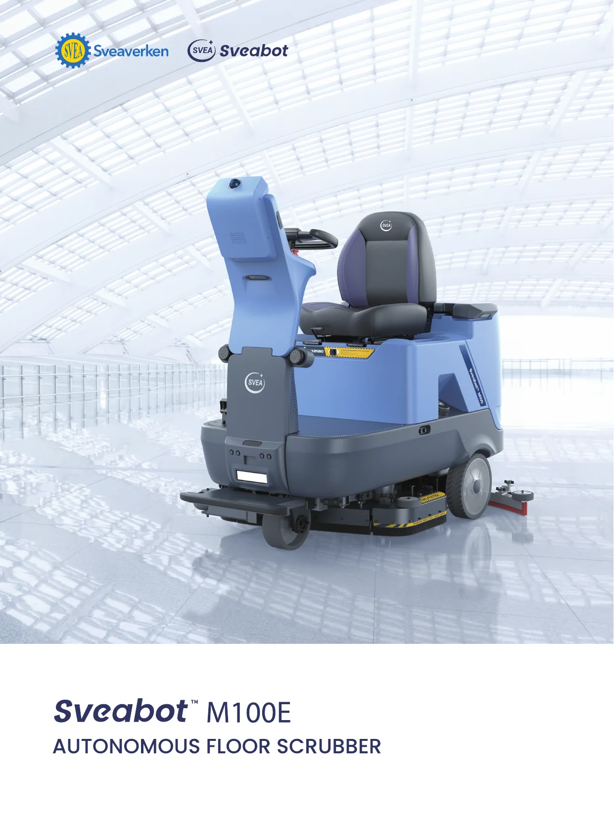 SVEABOT M100E 自动洗地机产品手册封面